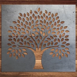 Chapa de Acero Decapada 1000x1000x2 mm | Corte Láser Opcional