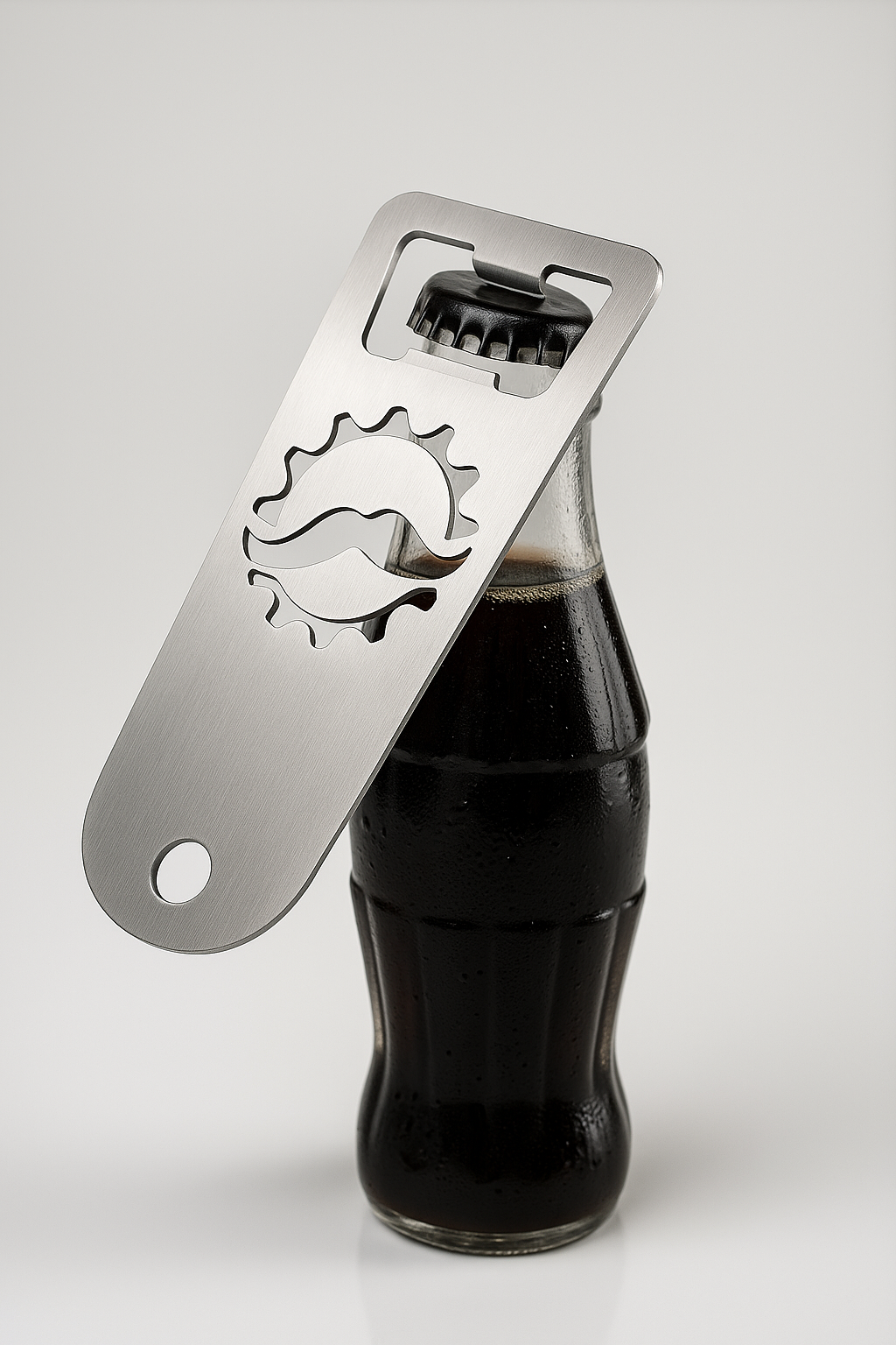 abrebotellas personalizado metal line para bike brothers madrid
