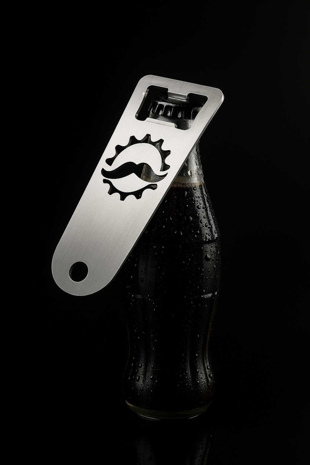 abrebotellas personalizado metal line para bike brothers madrid