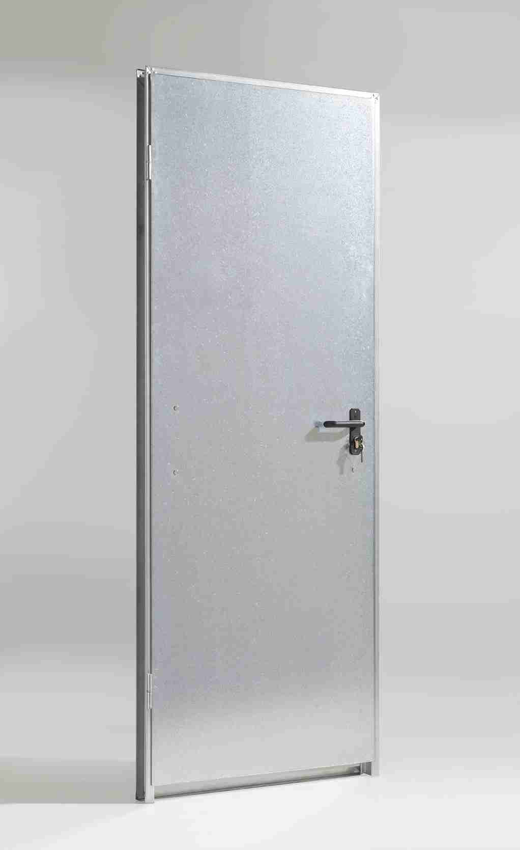 puerta galvanizada ciega merle