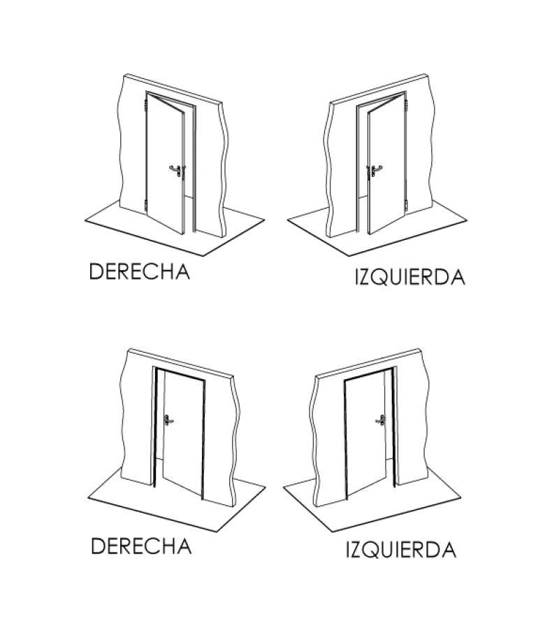 Puerta ensamblada blanca - Imagen 5